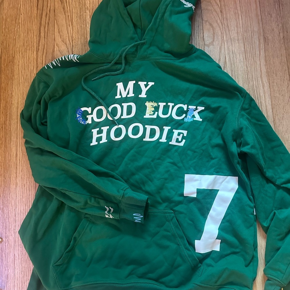 Green Mayfair Group ‘My Good Luck' Hoodie